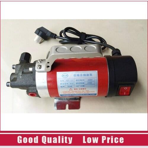 Cast Iron Micro Oil Transfer Pump 12V Electric 5L/min Gear Oil Pump