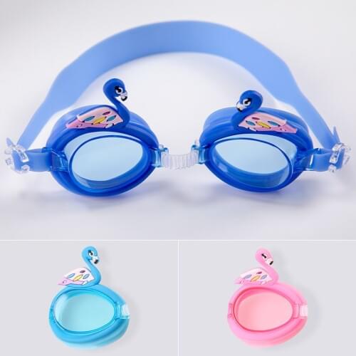 Children Cute Anti Fog Swimming Glasses Kids Diving Surfing Goggles Boys Girls Bathing Summer Swim Eye Wear Comfortable Silicone