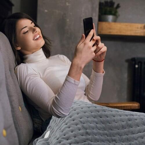 Electric Physiotherapy Heating Pad Blanket Fast Relief Pain Relax Muscle 60X30CM