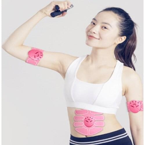 EMS Electric Muscle Stimulator ABS Fitness Anti-Cellulite Abdominal Trainer Body Toner Slimming Massager Home Gym Equipment