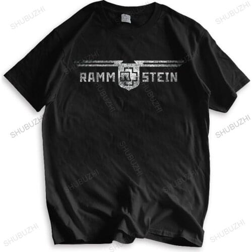 Summer t-shirt men brand teeshirt RAMSTEIN Germany Metal Band New T-Shirt Mens T-shirt Euro size TOPS