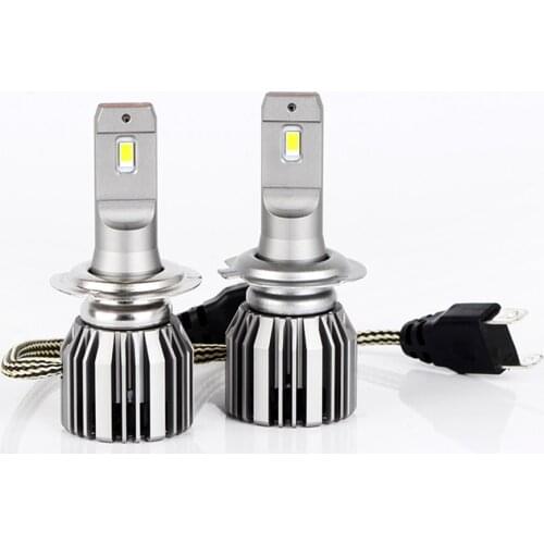 H7 Led Canbus Headlight No Error Bulb Turbo Lights Led Lamp H4 Near Far 12V 6000K White Csp Led Chip Mini Design