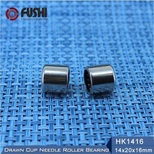 HK1416 Needle Bearings 14*20*16 mm ( 5 Pcs ) Drawn Cup Needle Roller Bearing HK142016 TLA1416Z 57941/14