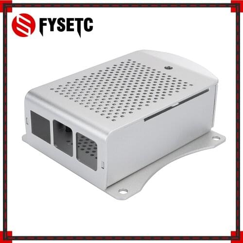 Silver Generation Metal Shell Raspberry Pi 3B 3B+ Aluminum Alloy Box Thermal Protection Shell For Raspberry Pi 3B/3B