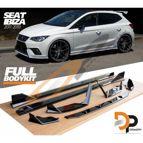 Seat Ibiza 2017 Lnz Design Bodykit Front + Side Skirt + Rear Flap