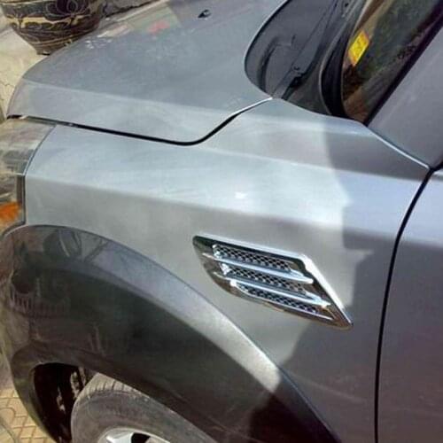 2 Universal car simulation decorative air intake covers for Audi Q3 Q5 SQ5 Q7 A1 A3 S3 A4 S4 BMW 1 2 3 4 5 6 7 Series X1 X3 X4