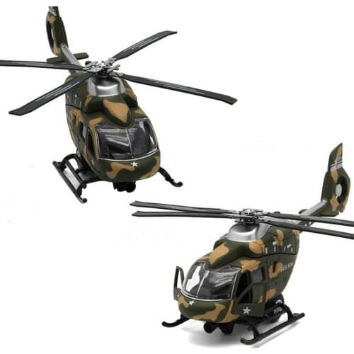 24CM Black Police Helicopter Trainer Millitary Model Fighter Aircraft Airplane Toys for Adult Children gifts Plane Display
