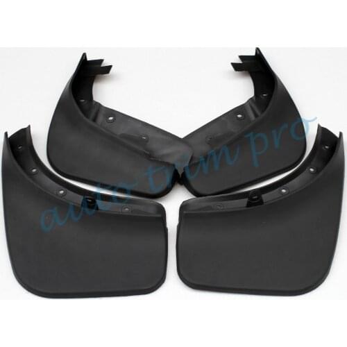 4PCS Splash Guard Protector Cover Molding Fit For VW Volkswagen Touareg 2011-2018 Mudapron Fender Accessories