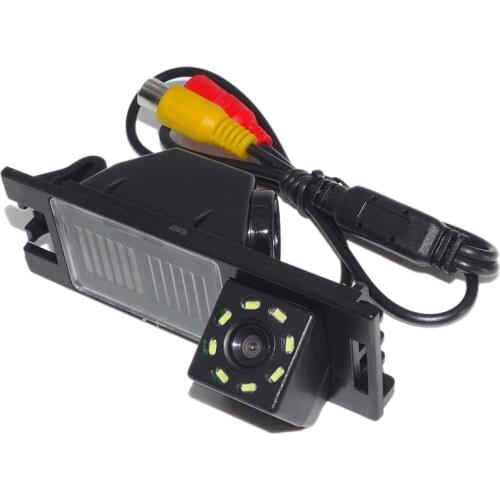 Car Rear View Camera Reversing Parking Spare 8Led Waterproof Night-Vision Camera For Hyundai New Tucson Ix35 2006-2014