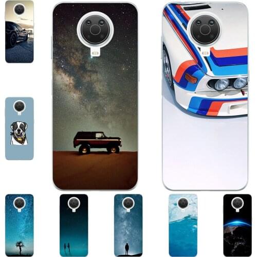 I am alone Phone Case For Nokia G10 G20 2021 6.52 inch Bag Fashion Luxury Color Cartoon Printed Paint Mobile For Nokia G20 2021