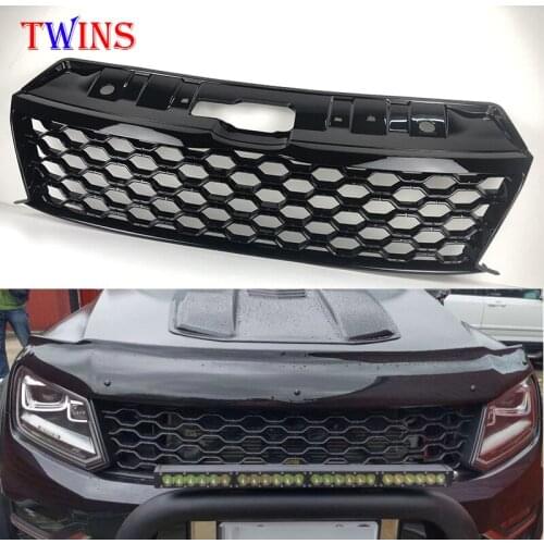 ABS BLACK MESH RACING GRILL FOR AMAROK MASK