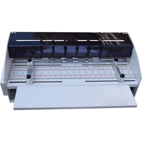 Electric Paper Creasing Machine Paper Creaser Paper Punching Machine Cutting and Creasing Machine Automatic Crease Machine H500