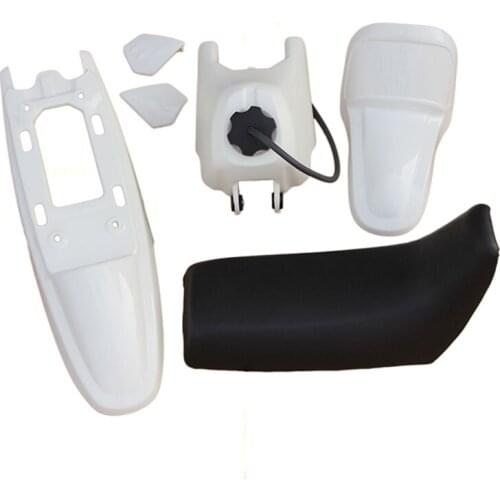 Motorcycle Plastic Front Rear Kit Body Fender Cover Set Shell Mudguards Fairings Kit for Yamaha PW50 PY50 Peewee 50 Mini Bike