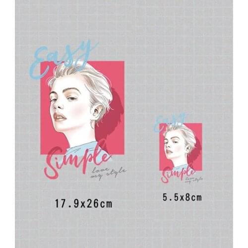 Custom brand logo patches Hot fix sticker heat transfer hot stamping clothing bag iron on patch