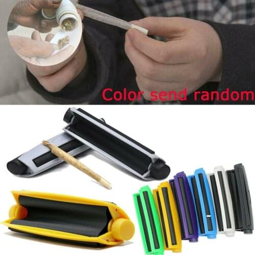 Portable Manual Tobacco Joint Roller Cone Cigarette Rolling Machine For Home Supplies DIY Tools Random Colors