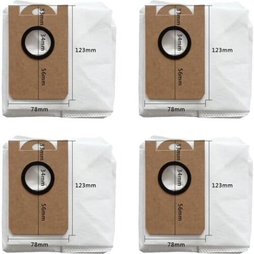 Leakproof Dedicated Large Capacity Dust Bag for Proscenic M7 Pro M8 Pro Robot Vacuum Cleaner Replacement Parts