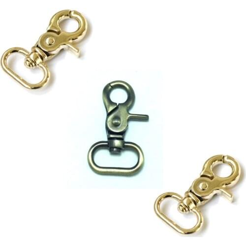 1 1/4 Inch (32mm inner) Swivel Snap Hook Metal Lanyard Hook