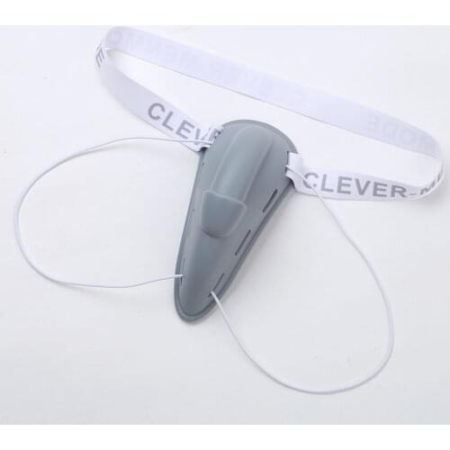 Men Elastic Waistband T-back Thong Lingerie Sexy Panties Athletic Groin Cup Protection for Kickboxing Hockey Baseball Underwear