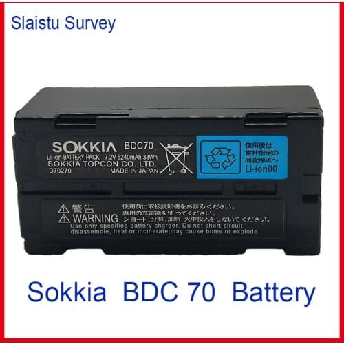NEW SOKKIA / TOPCON BDC70 Li-ion battery 7.2V 5240mAh FOR Total Station / GPS