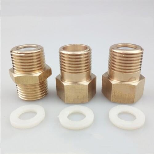 1/2" BSP Male Female Thread Brass Check Valve One Way Non-return Reflux Valve For Water Tank Water Heater Toilet