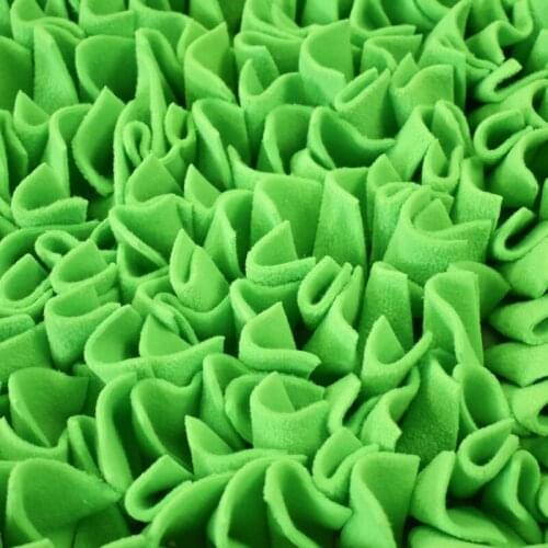 Pet Dog Snuffle Mat Nose Smell Training Blanket Anti-Slip Sniffing Pad Slow Feeding Bowl Food Dispenser Carpet Relieve Toys R7UB