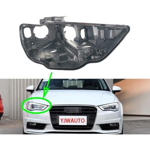 Headlight Base For Audi A3 2013 2014 2015 2016 Headlamp House Car Rear Base Front Auto Headlight Back House