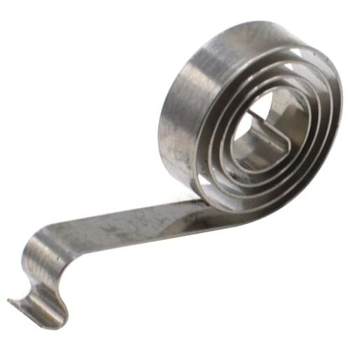 Custom stainless steel ribbon flat torsion spiral cable constant torque coil clock spring 0.3x4.6x45mm