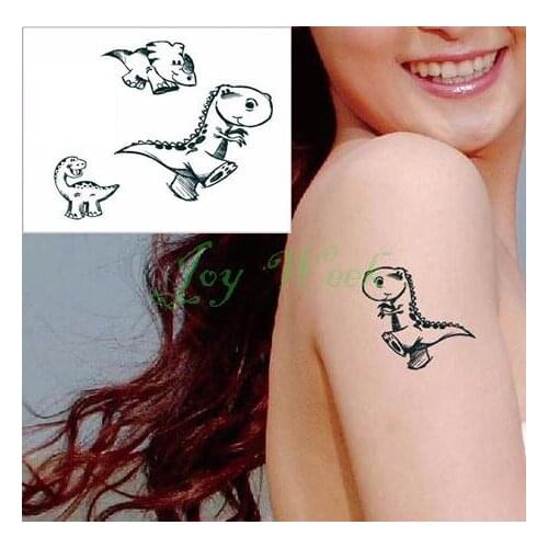 Waterproof Temporary Tattoo Sticker cute dinosaur tattoo children tatto stickers flash tatoo fake tattoos for kids child girl