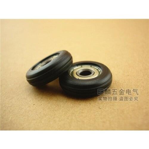 High quality polyformaldehyde POM coated ball bearings 625zz embedded bearing U groove Total Diamater: 5*23*7mm