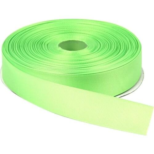 ZERZEEMOOY 100YARD/ROLLS 1/4" 3/8" 5/8" 3/4" 1" 6MM 10MM 15MM 20MM 25MM 100% POLYESTER Green GROSGRAIN RIBBON LACE