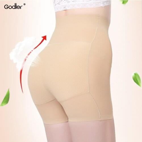 Godier Butt Lifter Shaper Women Fake Ass Booster Sexy Padded Panties Underwear Hip Enhancer Boyshorts Booty Butt Enhancer