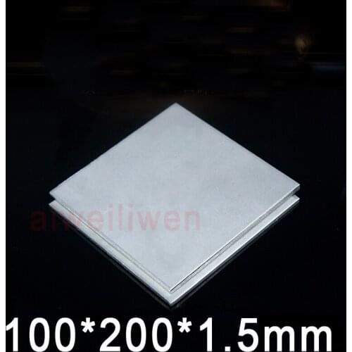1.5mm 100*200 Cupronickel plate white Copper nickel and zinc Plate tutenag Board of CuNi18Zn27 argentan Sheet ambrose alloy