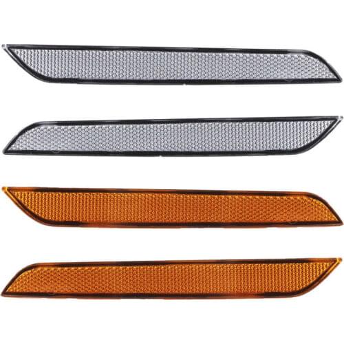 2Pcs Side Marker Light 63147187087 Front Bumper Reflector Lamp for E71/X6/E70/X5M Car Accessories
