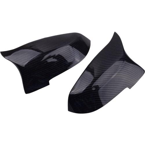 2pcs Car Door Side Rearview Wind Mirror Cover Cap 51167308683 51167308684 Fit For BMW 5 6 7 Series F10 F11 F18 F07 F06 F12 F13