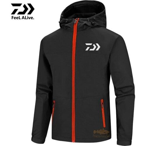 2021 Daiwa Fishing Clothes Mens New Autumn Sports Waterproof Fishing Jacket Outdoor Mountaineering Windproof Fishing Jacket