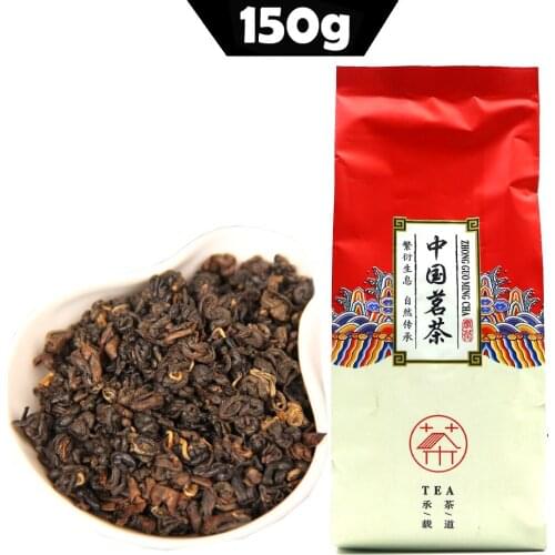 2021 Yunnan Dianhong Fengqing Red Spiral Black Chinese Tea Red Tea 150g
