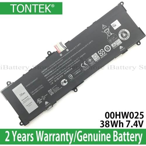 Genuine 2H2G4 Battery For Dell Venue 11 Pro 7140 Tablet Series HFRC3 7.4V 38Wh