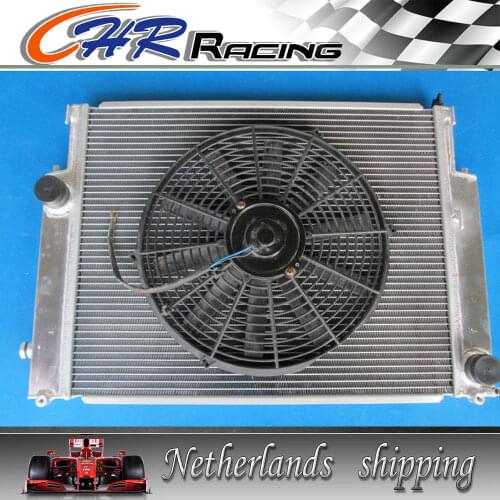FOR ALUMINUM RADIATOR BMW E36 M3/Z3/325I 325IS/320I 323I/S/C 325TD 325TDS 92-00+FAN