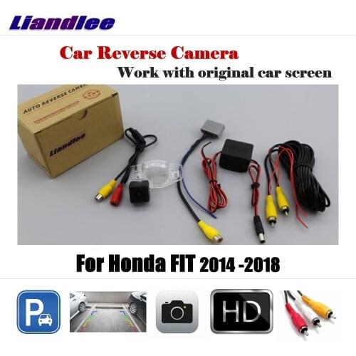 Car Rear View Camera For Honda Crider Envix Jade Fit GHAC 2013-2016 Vehicle Camera Back Up Camera Car Accessories Alarm Systems