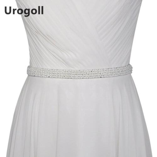 Noble Wedding Belt In Bridal Blets Pearl Sash Beaded Bride Dresses Accessories Pearl Belt Wedding Belt For Party Girl Dress Up