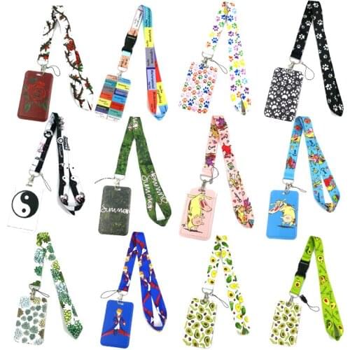 Key Car Keys Chain ID Card Pass Gym Mobile Phone Badge Kids Key Ring Holder Jewelry Decorations lanyards