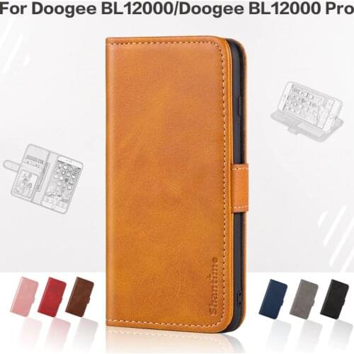 Flip Cover For Doogee BL12000 Business Case Leather Luxury With Magnet Wallet Case For Doogee BL12000 Pro Phone Cover