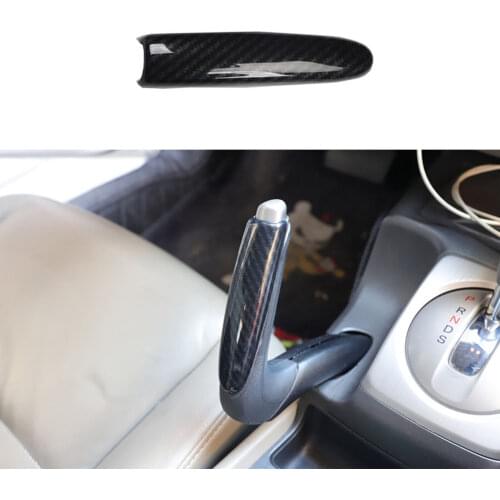 FOR HONDA Civic 8th 2006-2011 carbon fiber console Handbrake cover trim 1pcs
