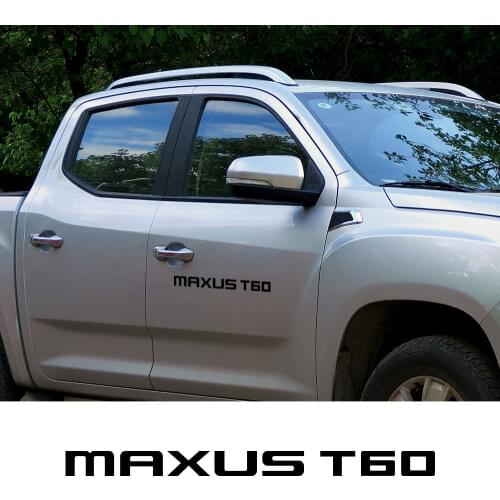 For Maxus T60 Car Stickers Pickup Door Side Decor Decals Truck Graphics Vinyl Film Custom Letter Covers Auto Tuning Accessories