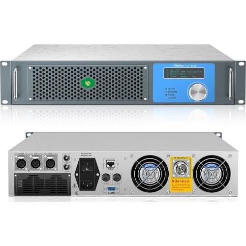 FMUSER FU-1000D 1000W 1KW 1000watts FM Broadcast Transmitter Long Range 87~108MHz for Church Radio Station