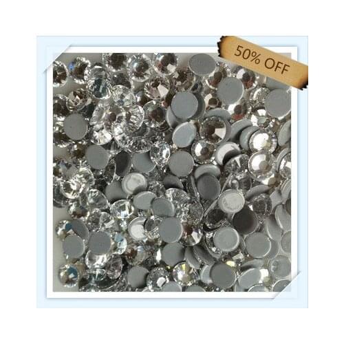 Fancy 16 cutting hot fix rhinestones crystal clear color wholesale supplier .loose flat back crystal free shipping