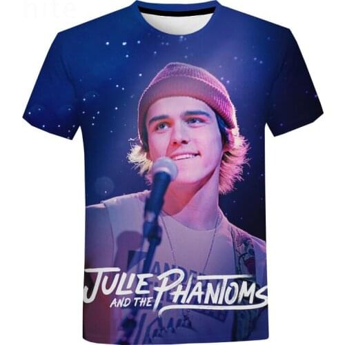 New Arrival Julie and the Phantoms 3D Printing T Shirt Men And Women Harajuku Short Sleeve Hip Hop Casual Streetwear Cool Shirts