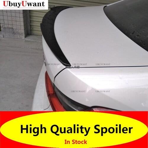 New Style Carbon Fiber Trunk Spoiler For BMW 3 Series G20 Rear Boot Lip Wings 2018 2019 2020 2021 320d 325i 330i