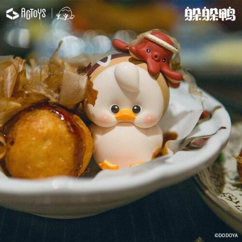 Original Late Night Izakaya Hidden Duck Series Blind Box Toy Figurine Random One Cute Anime Character Gift Pokemon Ball