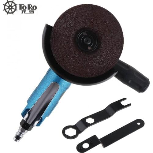 Sale TR-6040 Mini High-speed 4 Inch Powerful Blue Pneumatic Polisher Air Angle Grinder for Machine Polished / Grinding / Cutting